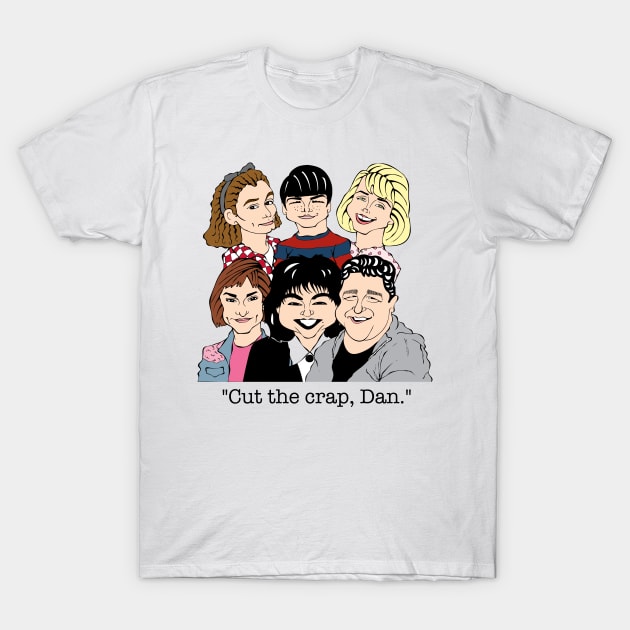 CLASSIC TV SITCOM T-Shirt by cartoonistguy